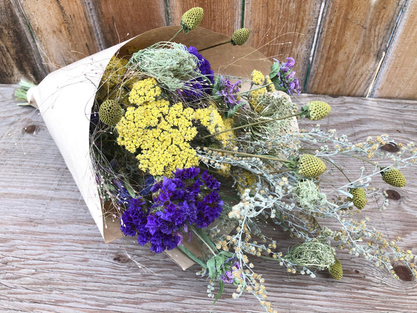 Dried Wildflower Bouquet