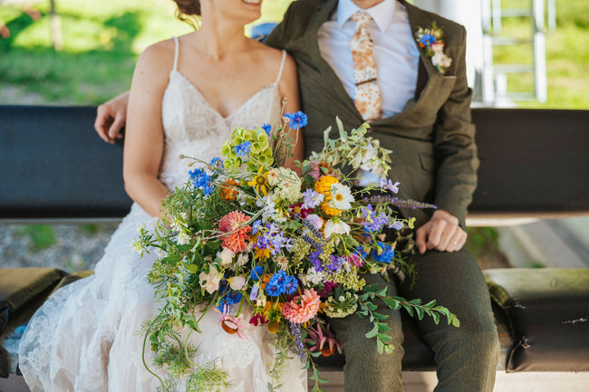 Late July Wedding Bouquet