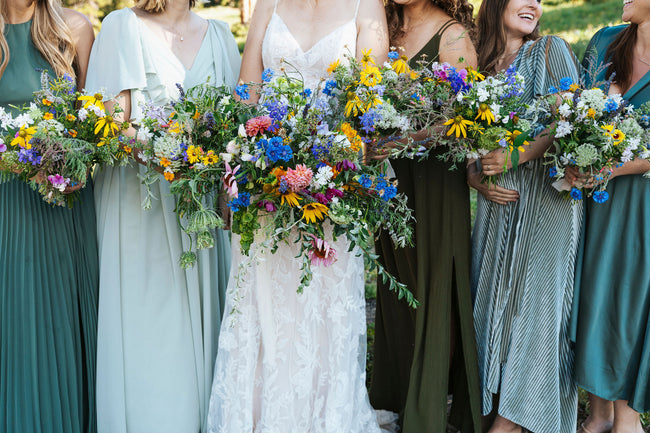 Late July Wedding Bouquets