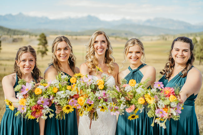 Late September Wedding Bouquets