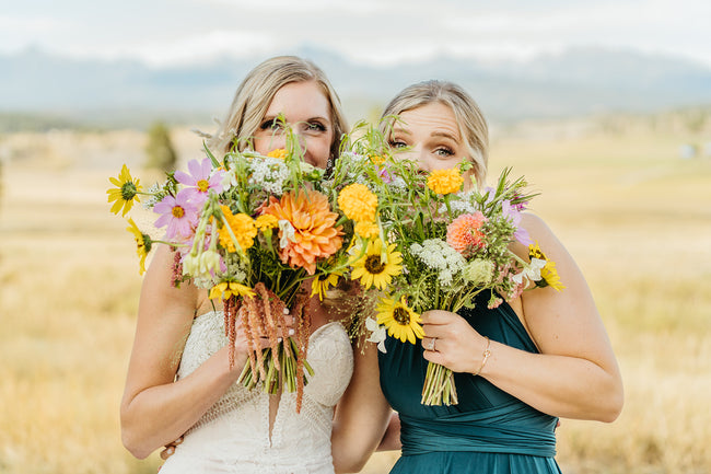 Late September Wedding Bouquets