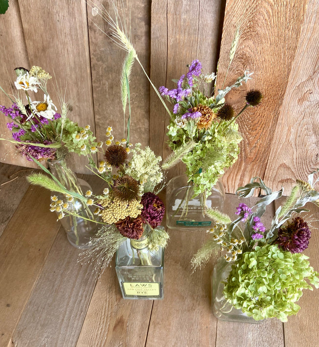 Dried Flower Wedding Centerpieces