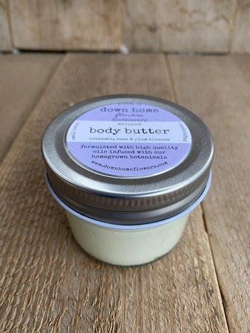 Lavender, Rose & Plum Blossom Whipped Body Butter